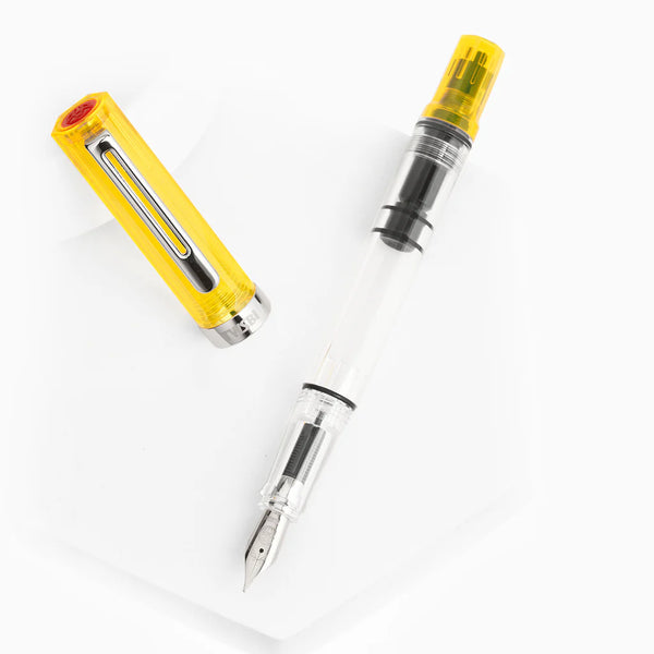 Transparent Yellow Eco Fountain Pen