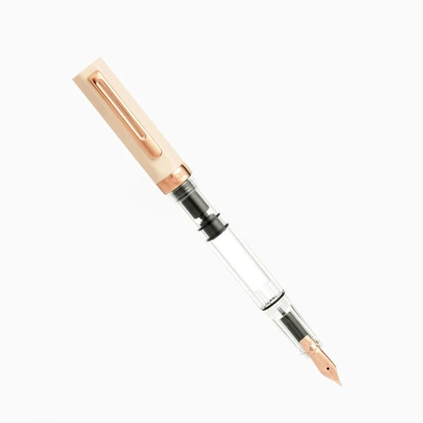 Eco Creme + Rose Gold Fountain Pen