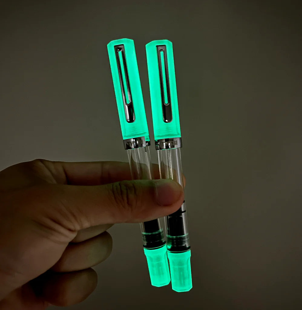 {back soon!} Green Glow Eco Fountain Pen