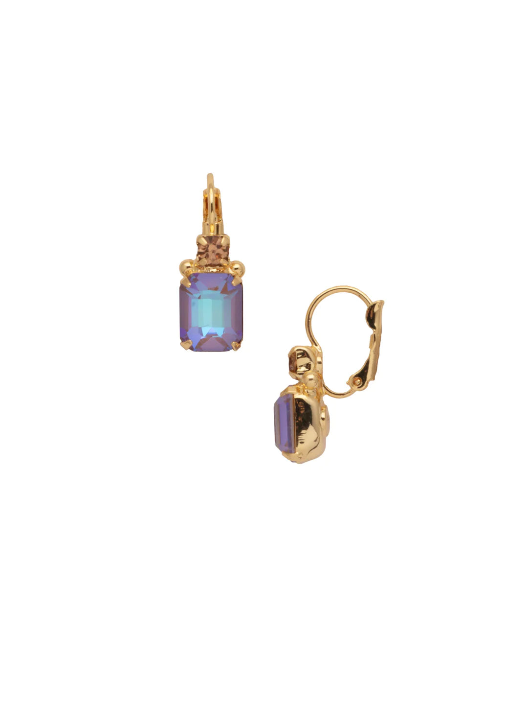 Boucles d'oreilles pendantes cloutées Octavia