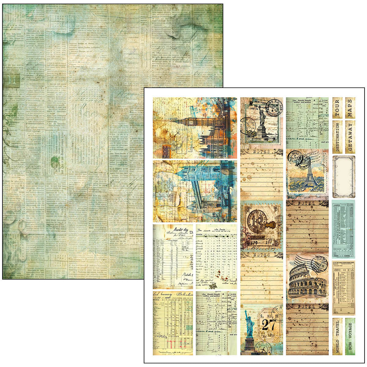 Journey Ahead A4 Maxi Mixed Media Book