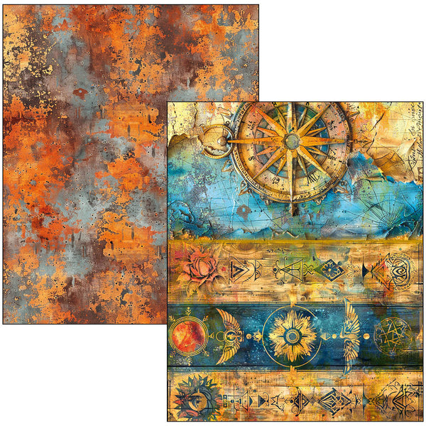 {back soon!} Past Time A4 Maxi Mixed Media Book