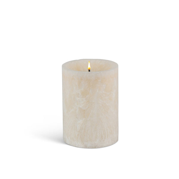 Wax Glow Wick™ Straight Edge Pillar Candles {multiple sizes}