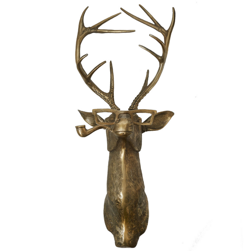 {back soon!} Frankie the Stag Wall Mount | E+E Collection