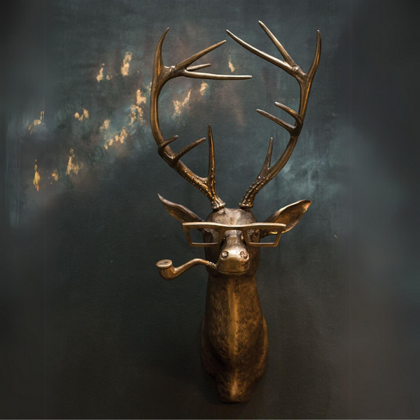 {back soon!} Frankie the Stag Wall Mount | E+E Collection