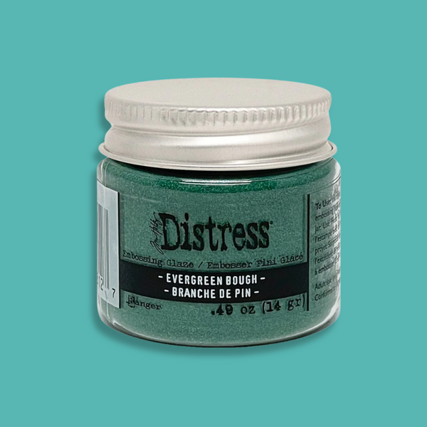#35 Evergreen Bough Distress Embossing Glaze | Tim Holtz