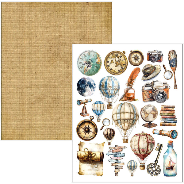 Journey Ahead A4 Maxi Mixed Media Book