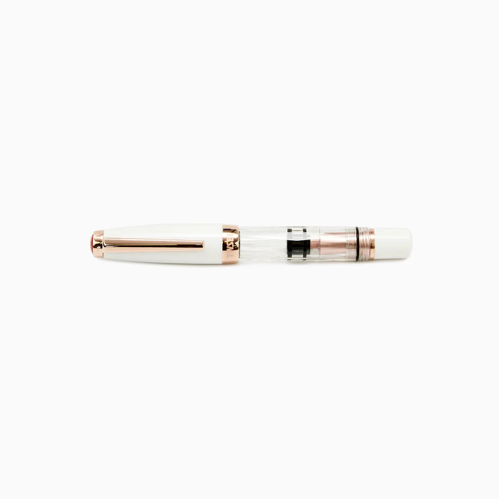 Diamond Mini White + Rose Gold 2 Fountain Pen