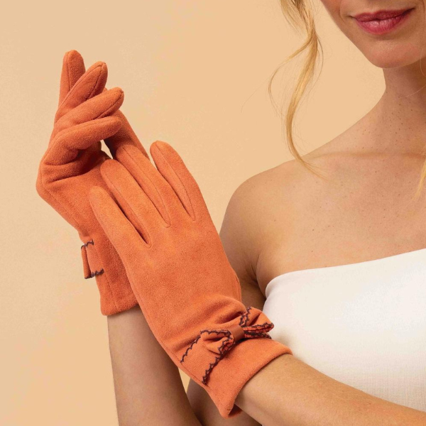 Gants Fenella Mandarine