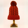 Rust Freya Bobble Hat {clearance}