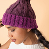 Damson Freya Bobble Hat {clearance}