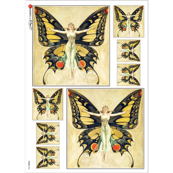 Fairies A4 Rice Paper
