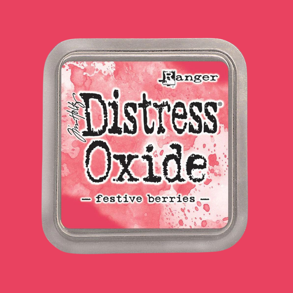 #10 Festive Berries Distress Oxide Pad