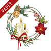 Festive Wreath Die Set | Tim Holtz Christmas Vault Release