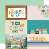 Flea Market Elements {4x6} 12x12 Double-Sided Cardstock {clearance}