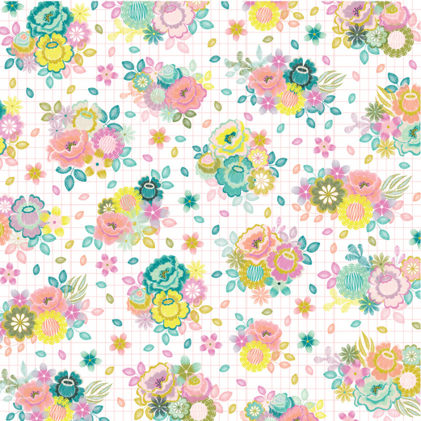 Flea Market Journal Elements 12x12 Double-Sided Cardstock {clearance}