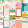 Flea Market Journal Elements 12x12 Double-Sided Cardstock {clearance}