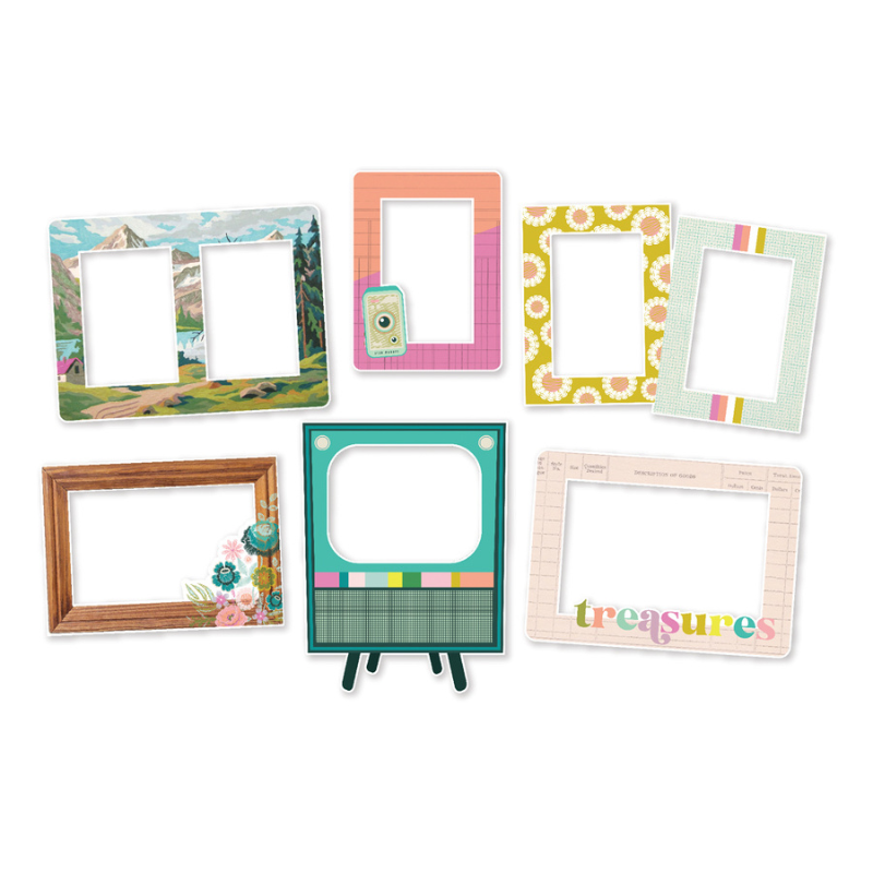 Flea Market Chipboard Frames {clearance}