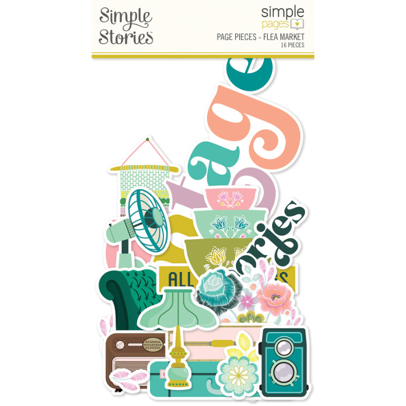 Flea Market Simple Pages Page Pieces {clearance}