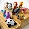 Jungle Animals Puzzle Erasers