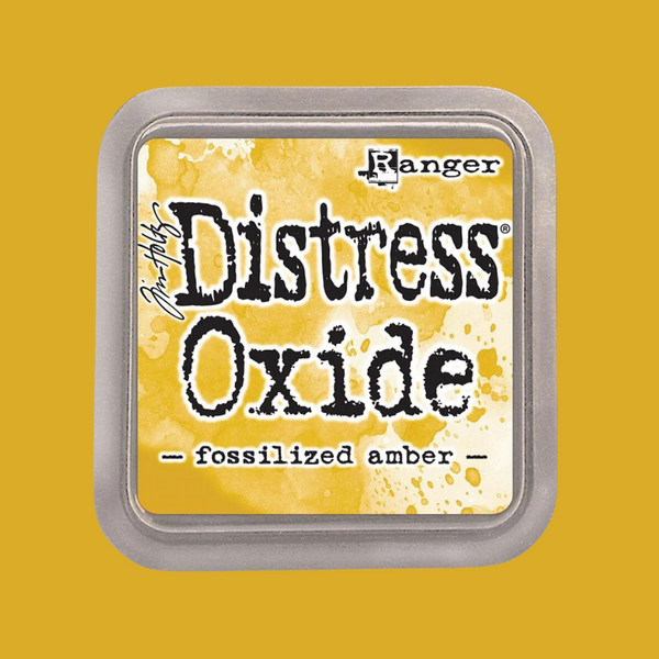 #22 Fossilized Amber Distress Oxide Pad