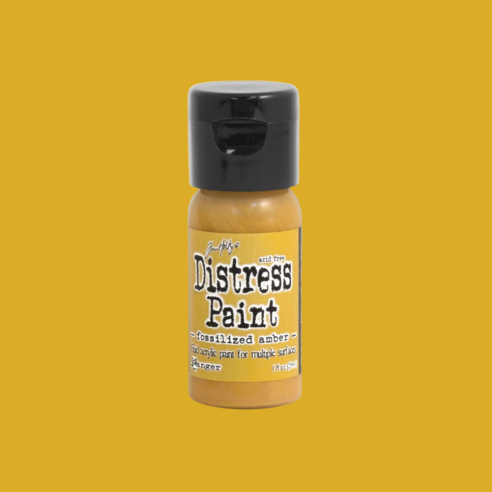 #22 Fossilized Amber Distress Paint