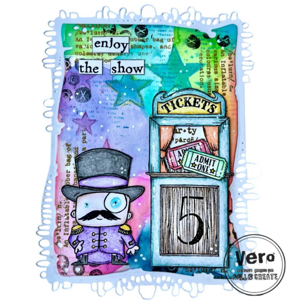 Fortuneteller Dee A6 Stamp Set No. 1211 {clearance}