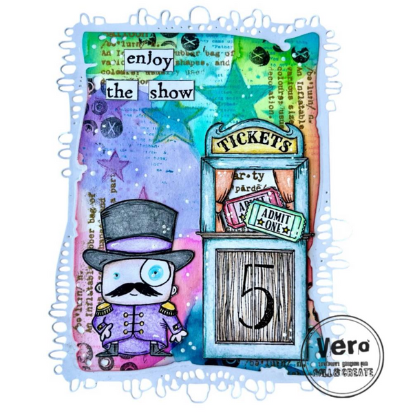 Fortuneteller Dee A6 Stamp Set No. 1211 {clearance}