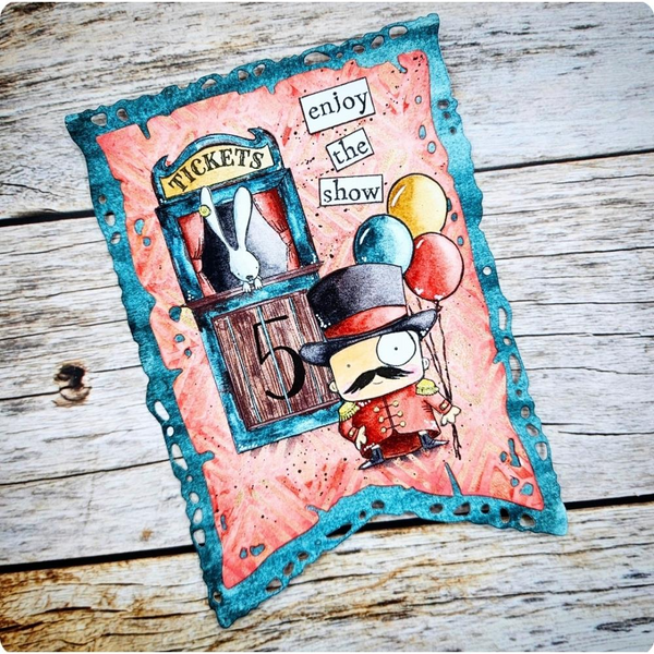 Fortuneteller Dee A6 Stamp Set No. 1211 {clearance}