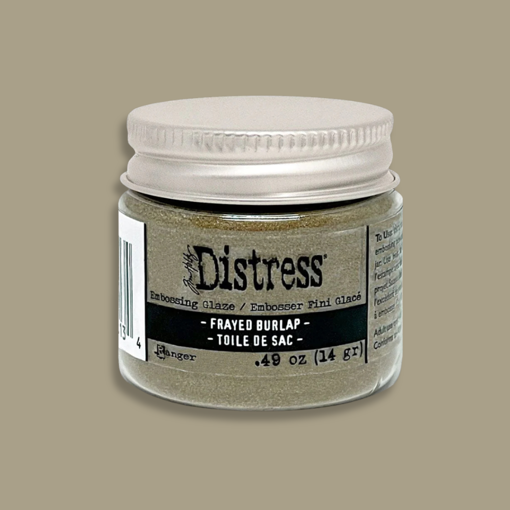 #65 Frayed Burlap Distress Embossing Glaze | Tim Holtz