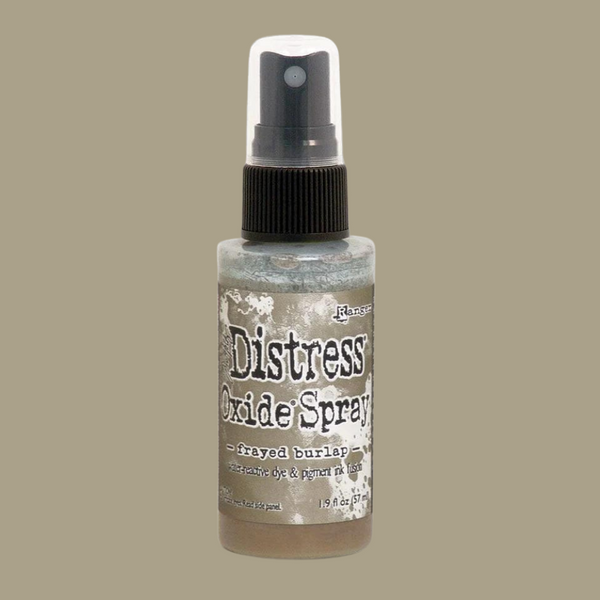 #65 Frayed Burlap Distress Oxide Spray