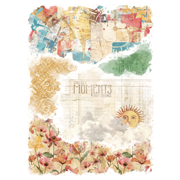 Journaling Through Time Rub-on Transfers {preorder}