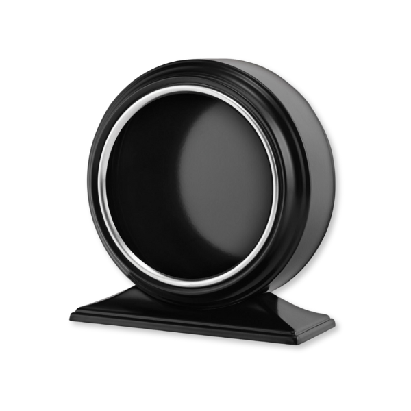 Glossy Black Curio Clock {Halloween Retired} | idea-ology