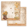 Golden Harmony 12x12 Paper Pad {clearance}