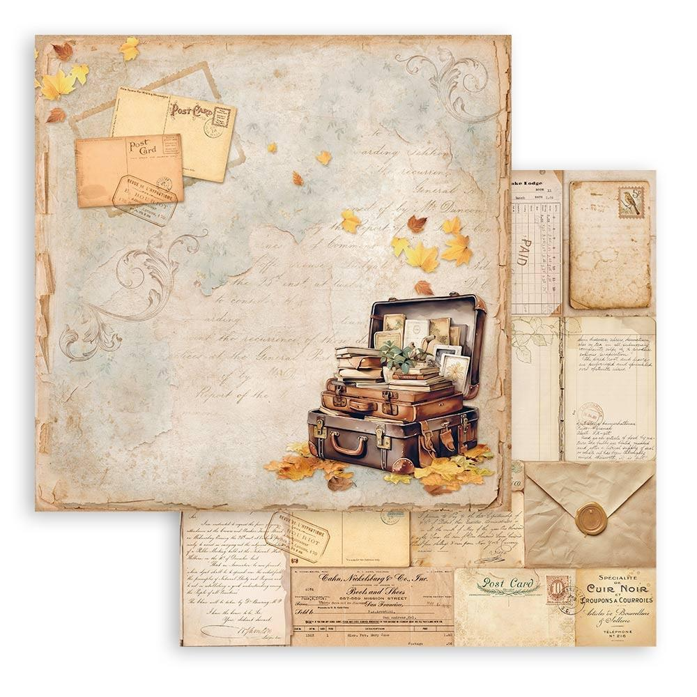Golden Harmony 12x12 Paper Pad {clearance}