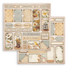 Golden Harmony 12x12 Paper Pad {clearance}