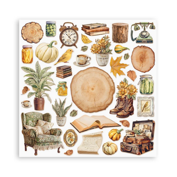 Golden Harmony 12x12 Paper Pad {clearance}