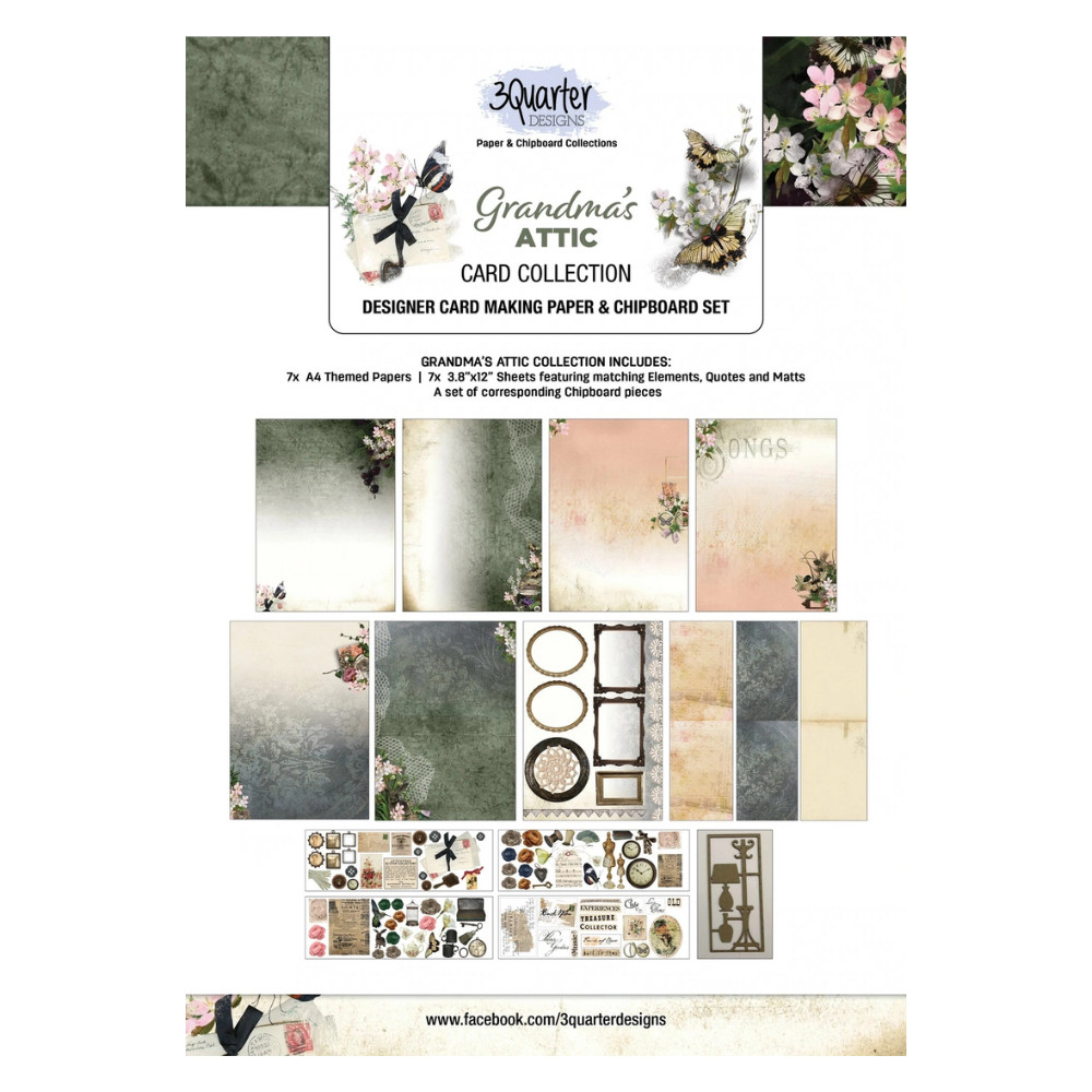 Grandma's Attic Card Collection {clearance}
