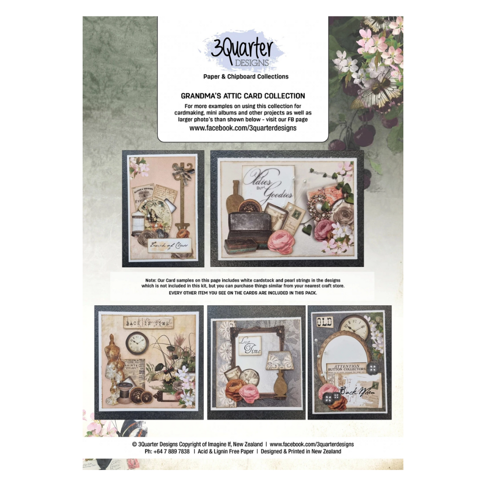 Grandma's Attic Card Collection {clearance}