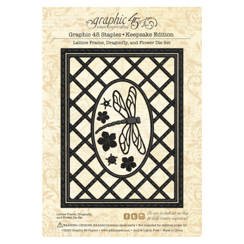 Flutter 12x12 Keepsake Quarterly Kit with Exclusive Metal Die Set