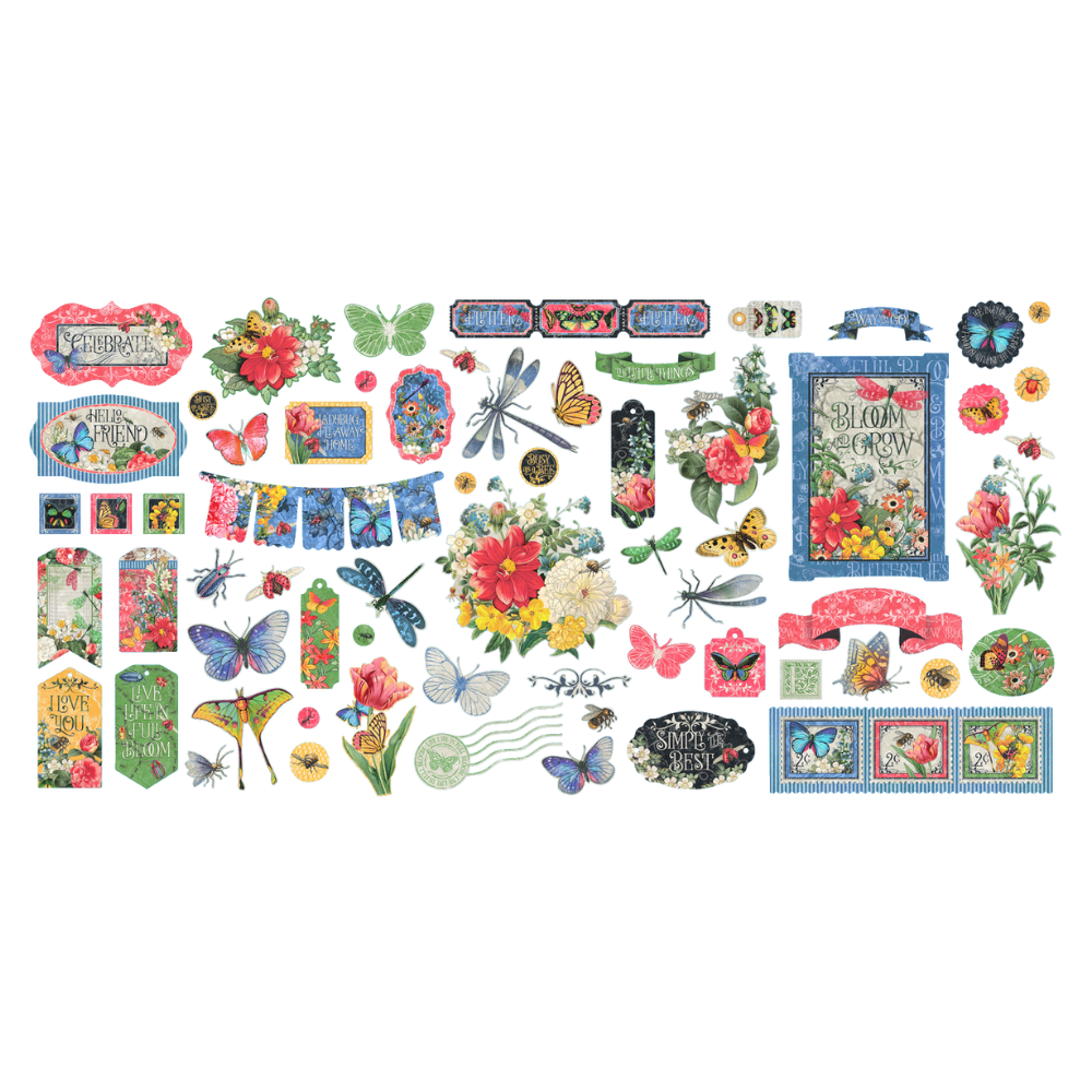 Flutter 12x12 Keepsake Quarterly Kit with Exclusive Metal Die Set {clearance}
