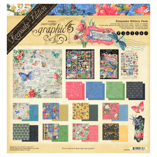 Flutter 12x12 Keepsake Edition {clearance}