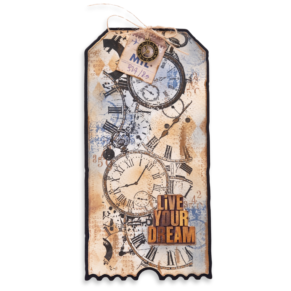 Tag Shapes Cutting Die Set | Grunge Collection