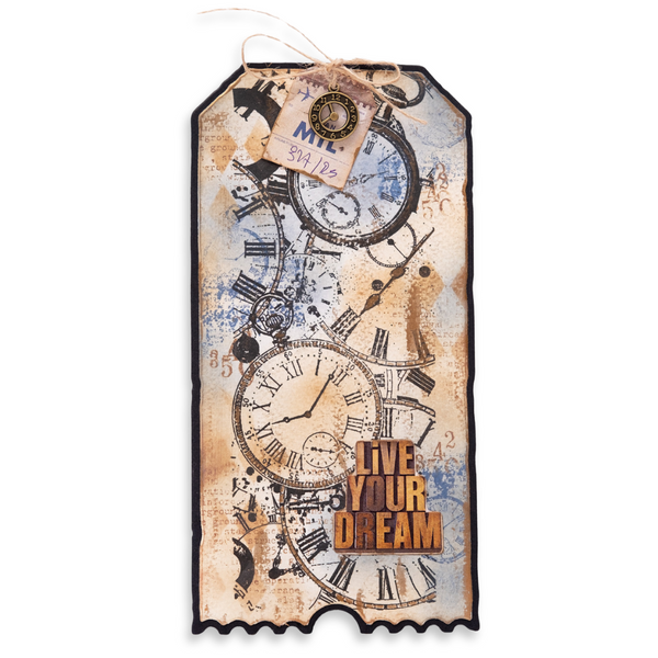 Tag Shapes Cutting Die Set | Grunge Collection