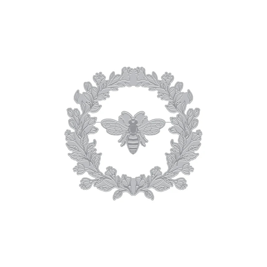 Antique Bee BetterPress + Foil Plate