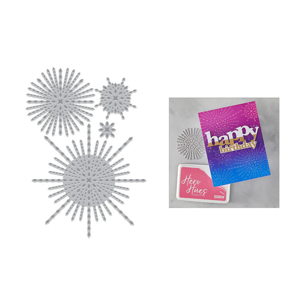 Starbursts Set BetterPress + Foil Plate