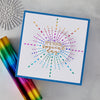 Starbursts Set BetterPress + Foil Plate