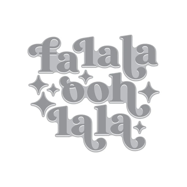 Fa La La BetterPress + Foil Set | Very Merry Collection