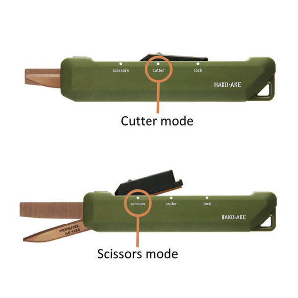 Hacoake 2-Way Portable Scissors