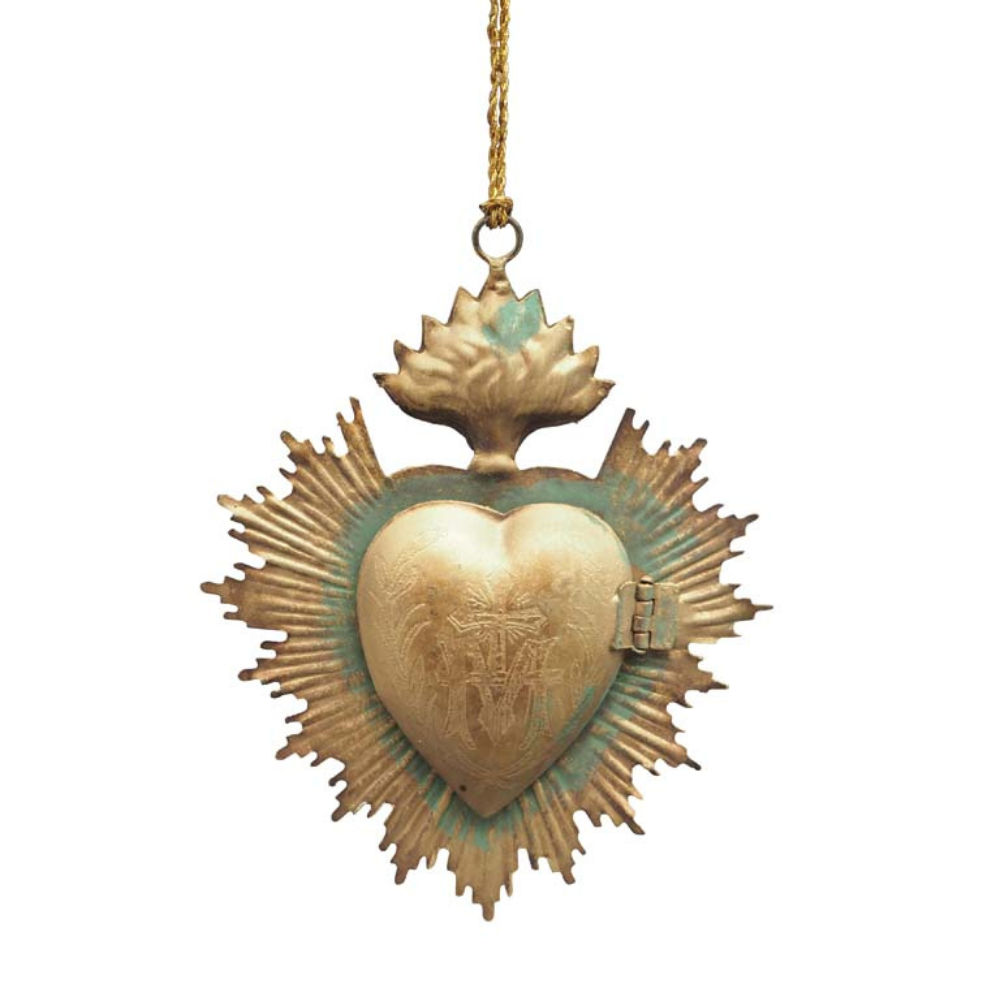 Ex Voto Verdigris Gold Box
